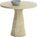 Kliff 34 X 30 inch Travertine Look Outdoor Bistro Table